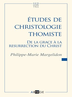 cover image of Études de christologie thomiste